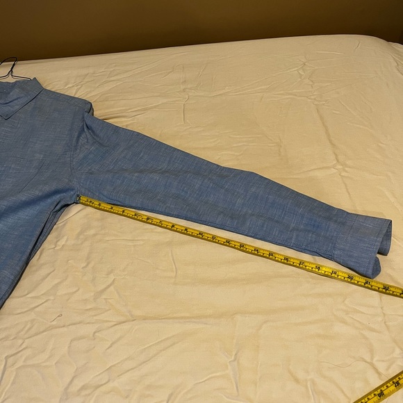 Gap men’s large chambray button down - Picture 10 of 11